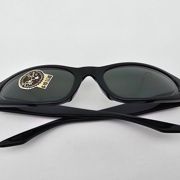 Ray-Ban B&L W1924 XYAO Black Frame G-15 Green Glass Lens Cat Eye Sunglasses 55mm main image 11